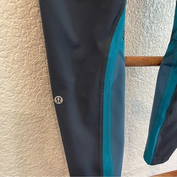 Lululemon Wild Twist 7/8 Tight Legging Gravity Pacific Teal 6 - Picture 13 of 16